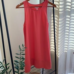 Leith Coral Midi dress